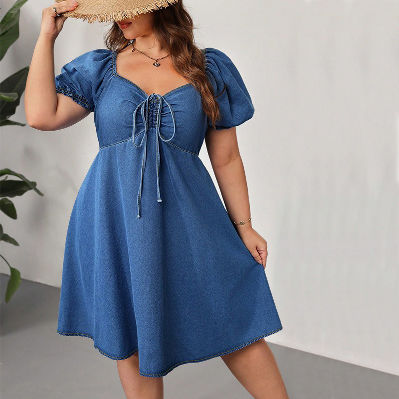 Benuynffy PLUS ขนาด Sweetheart - Midi Dress บทวิจารณ์และราคา