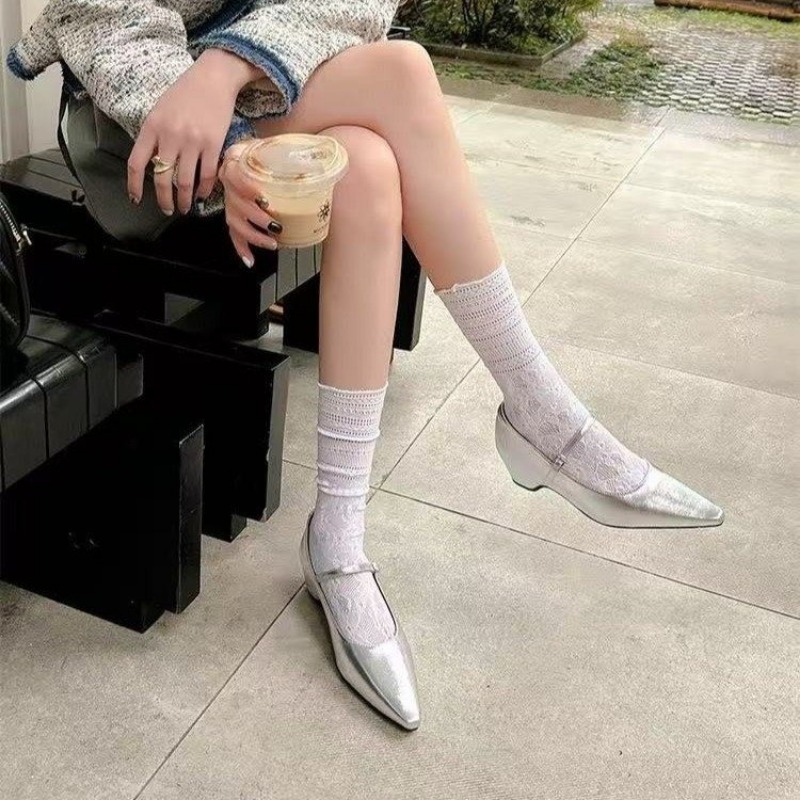 รองเท้าส้นเตารีดแบบแมรี่เจน ดี - Womens Heels บทวิจารณ์และราคา