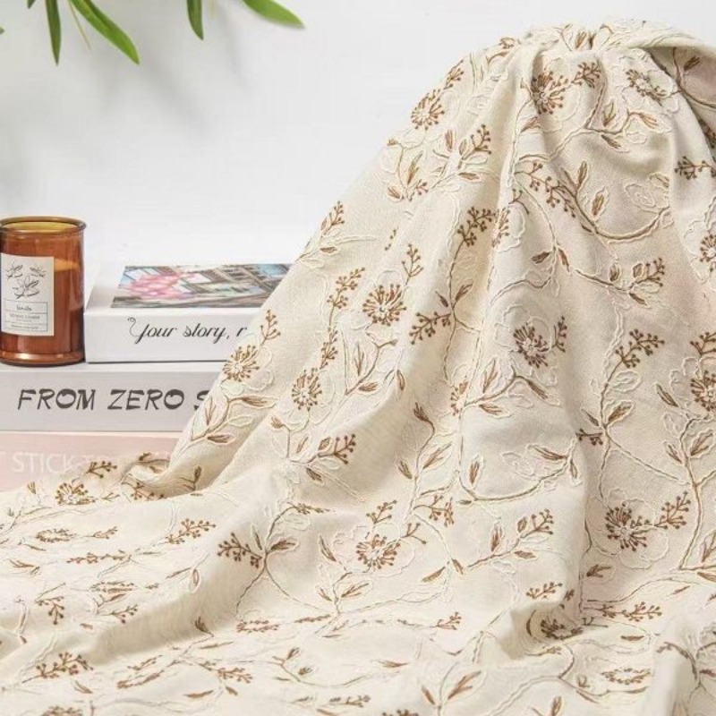 ผ้าลูกไม้ปักลายบนผ้าทูลล์ ผ้าล - Lace Dress บทวิจารณ์และราคา