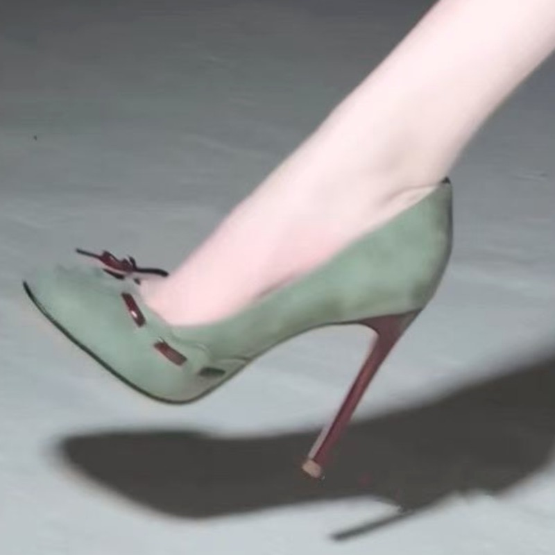 รองเท้าส้นสูงทรงเข็มแบบสวม ปลา - Womens Heels บทวิจารณ์และราคา