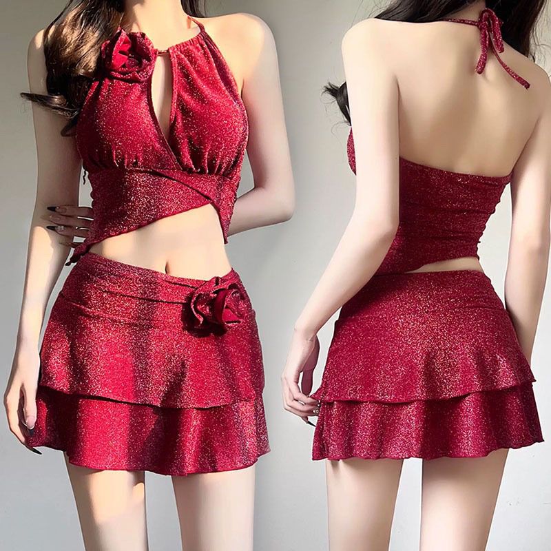 ชุดบิกินี่ 2 ชิ้นแบบใหม่ สไตล์ - Womens Suit บทวิจารณ์และราคา