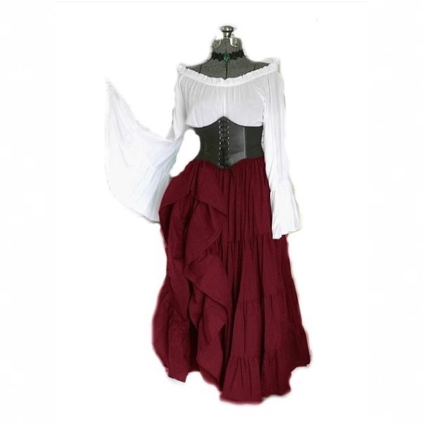 ชุดเดรสแขนยาวเอวสูง สไตล์คอร์ท - Midi Dress บทวิจารณ์และราคา