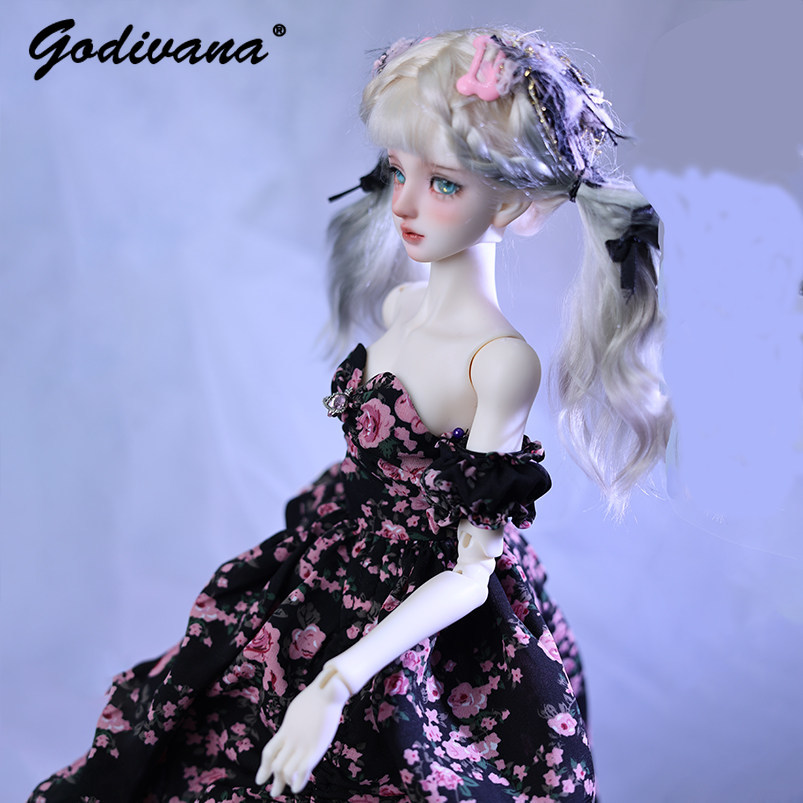 ชุดเดรสตุ๊กตา BJD ขนาด 1/4 สีด - Midi Dress บทวิจารณ์และราคา