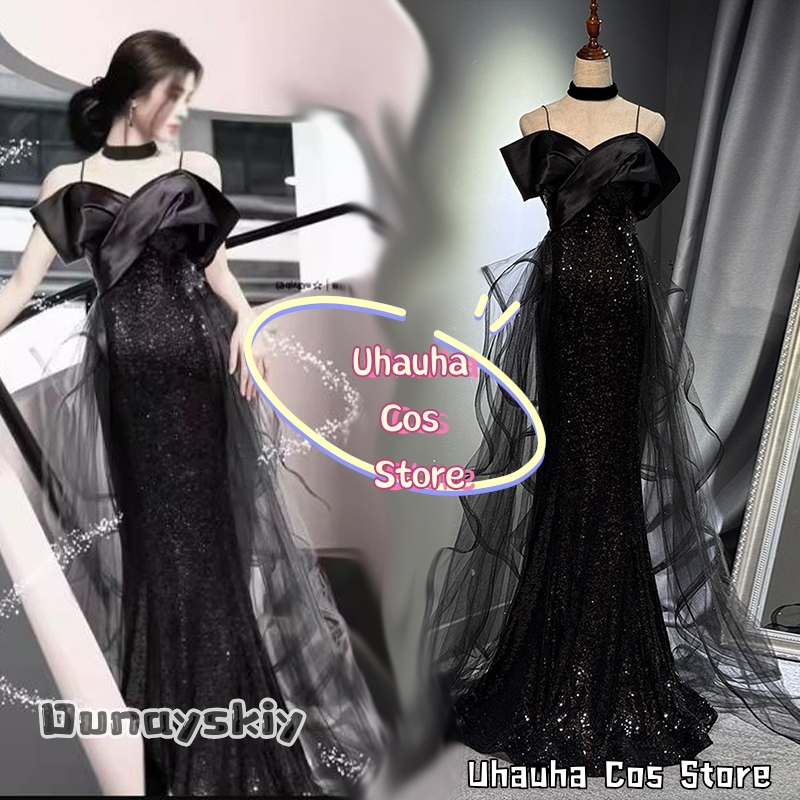 คอสเพลย์หรูหราชุดราตรีเครื่องแ - Evening Gown บทวิจารณ์และราคา