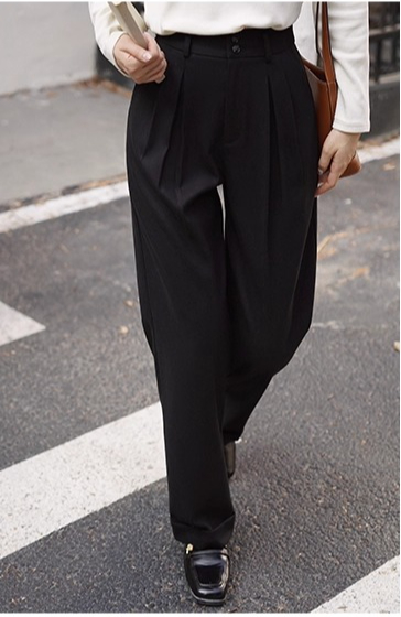 กางเกงขายาวทรงหลวมเอวสูงสำหรับ - Tailored Trouser Wide บทวิจารณ์และราคา