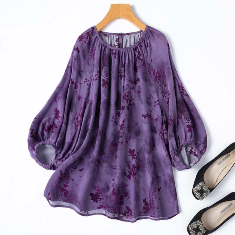 ผู้หญิงผ้าไหมเสื้อ 100% หม่อนC - Silk Blouse บทวิจารณ์และราคา