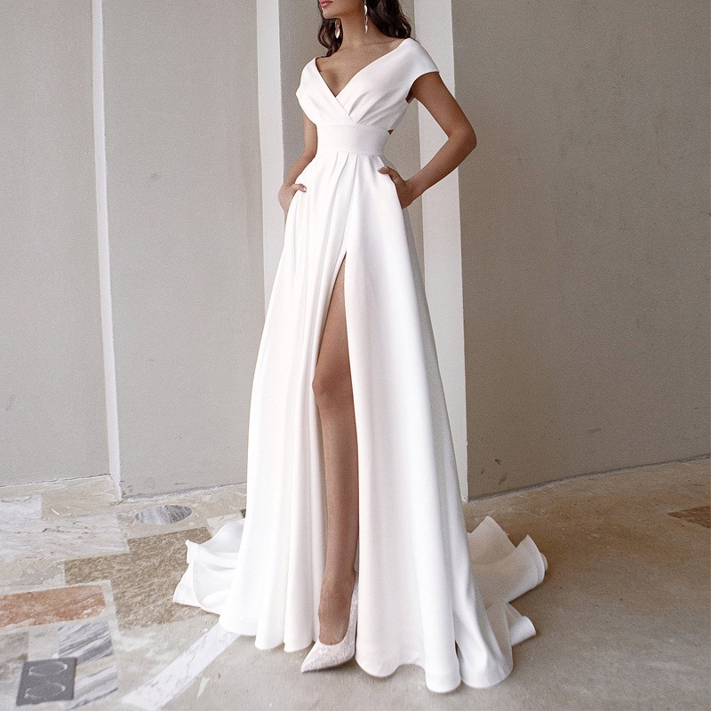 ชุดเดรสยาวทรงหรูหราสำหรับผู้หญ - Women'S Red Formal Wear บทวิจารณ์และราคา